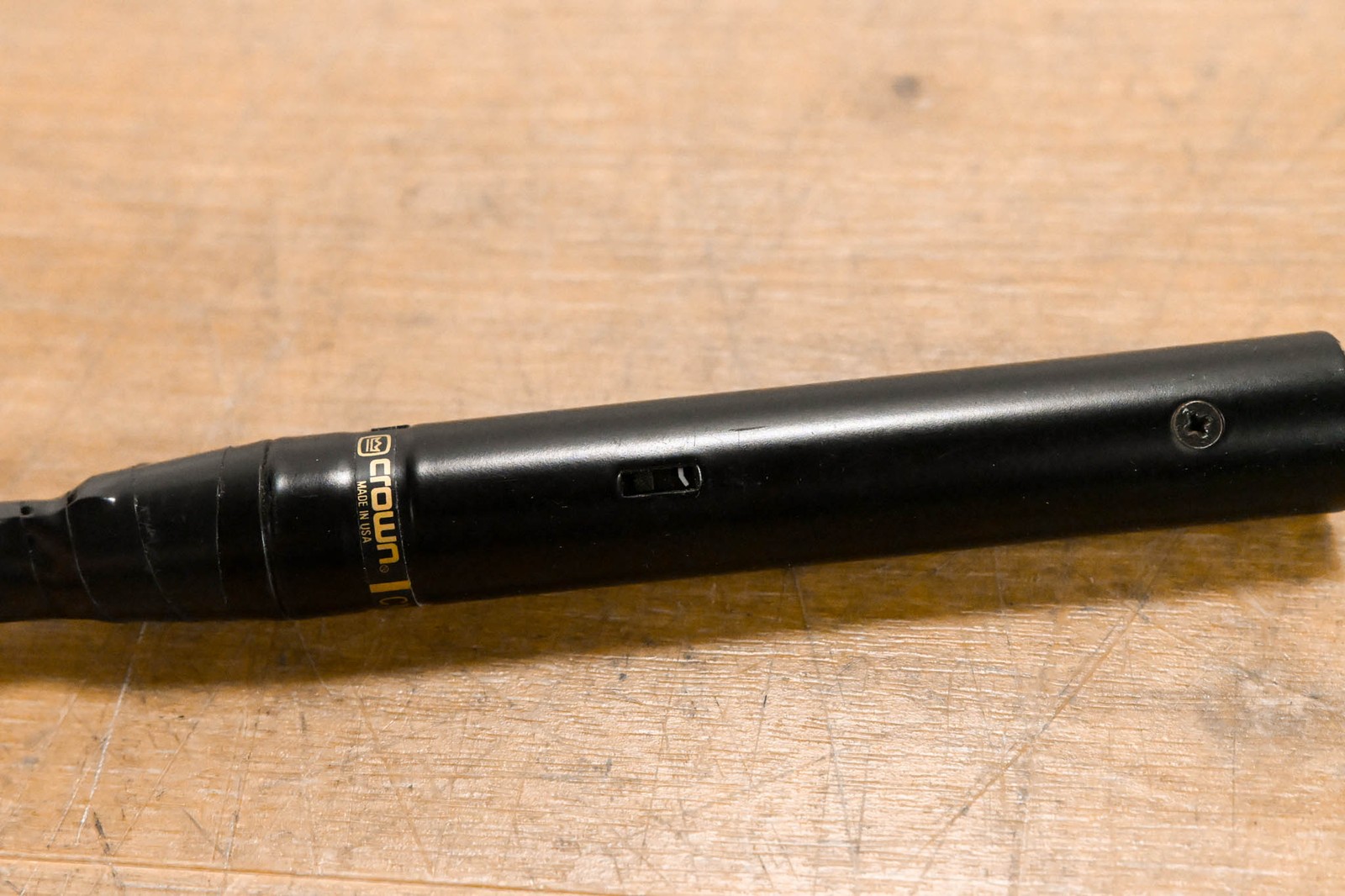 Crown CM-31W Mini Supercardioid Condenser Hanging Mic w/ Inline Preamp CG011AH