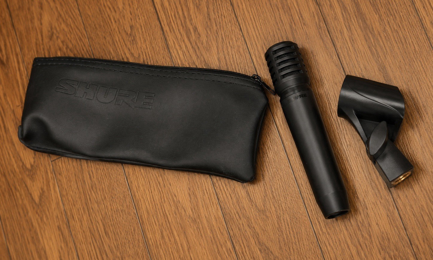 Shure PGA81 Cardioid Condenser Instrument Microphone W/ Pouch & Mic Clip Tested