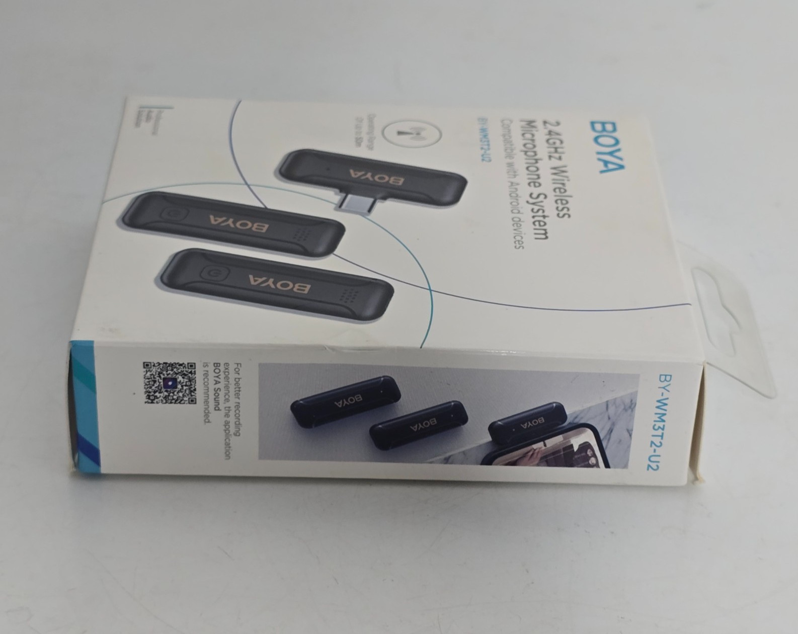 BOYA BY-WM3T2-U2 Wireless Microphone USB-C for Android Smartphone Vlog NEW