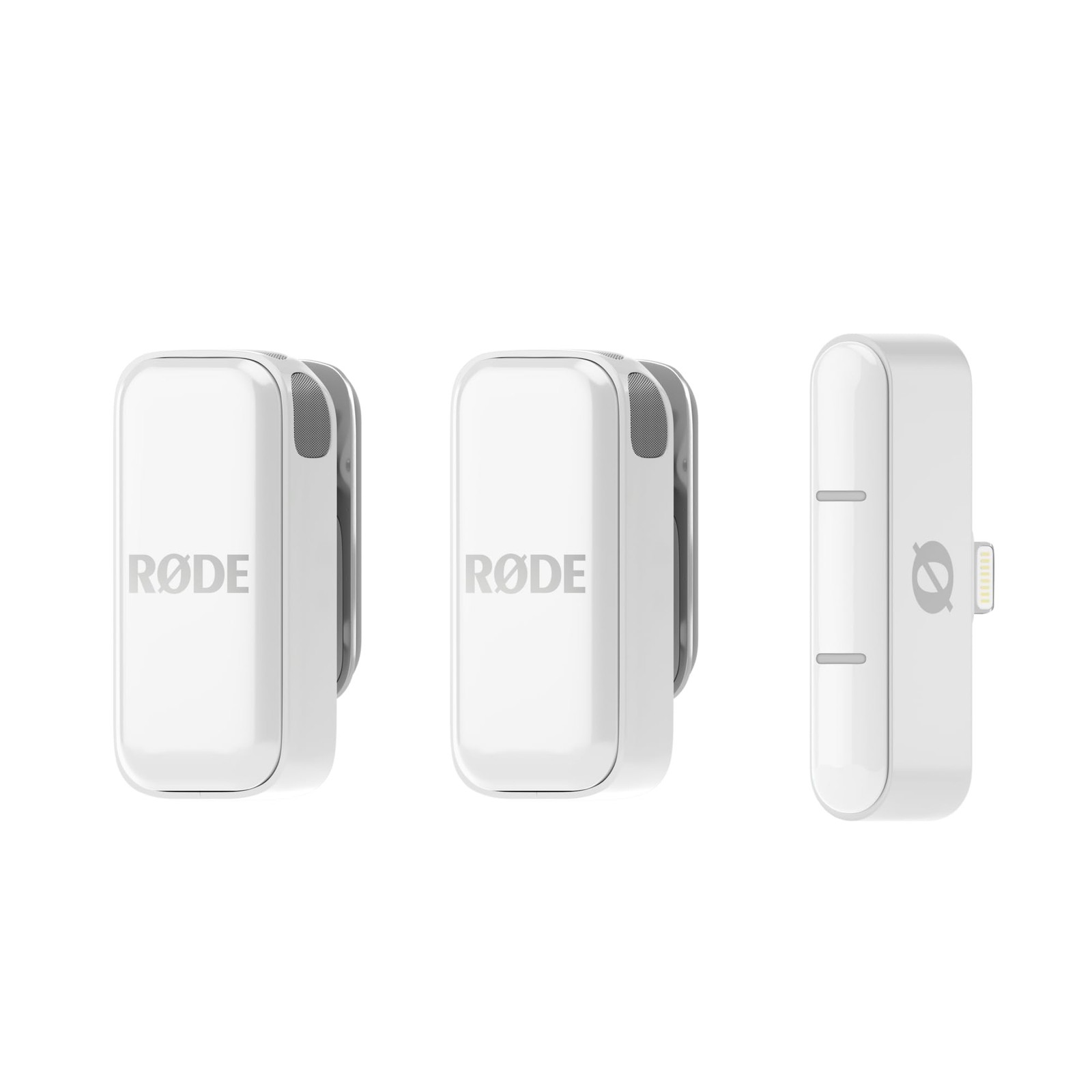 Wireless Microphone for Smartphone Lightning Port Compact Lightweight Audio C…