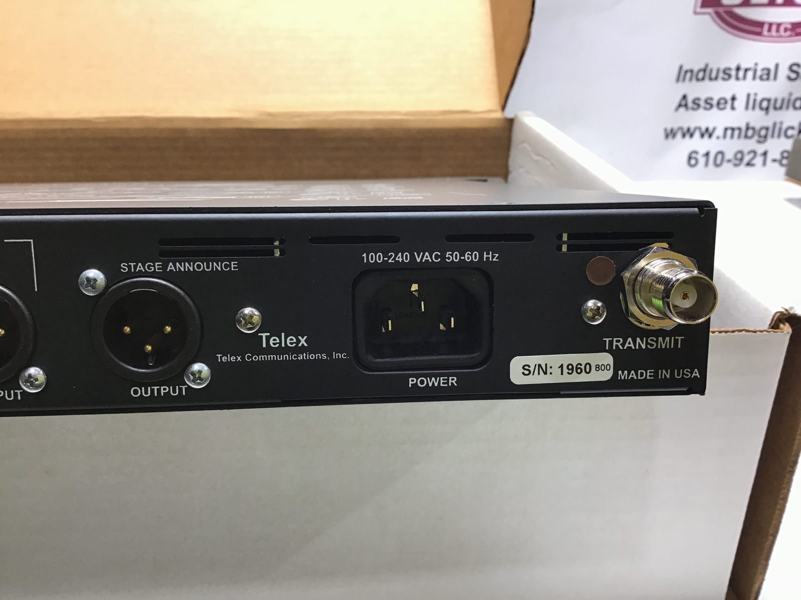 Telex RadioCom BTR-800 – TR-800 Wireless Intercom Radio Base Station System R…
