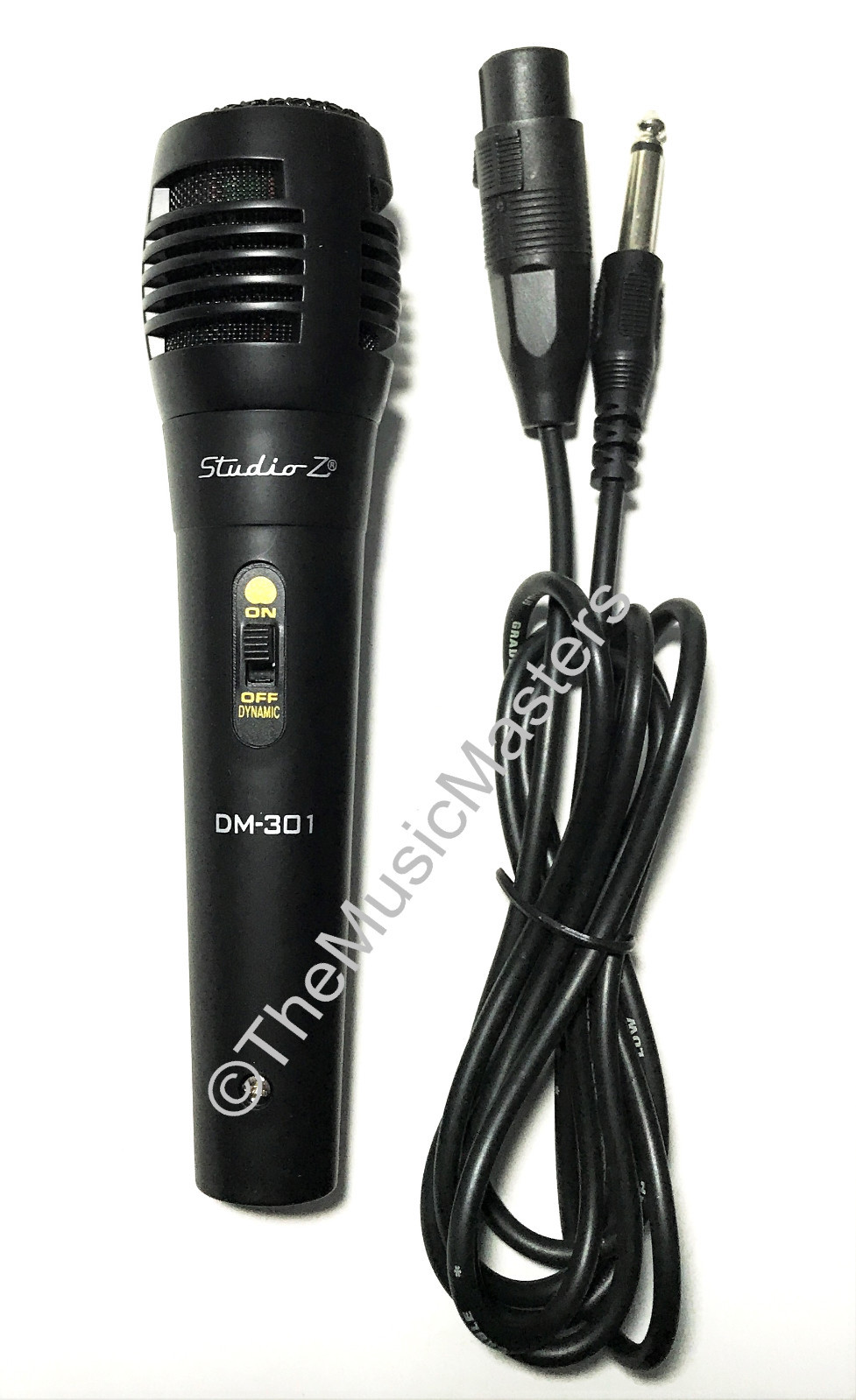 Handheld Karaoke DJ Vocal Dynamic Microphone Mic On/Off Switch XLR to 1/4″ Cable