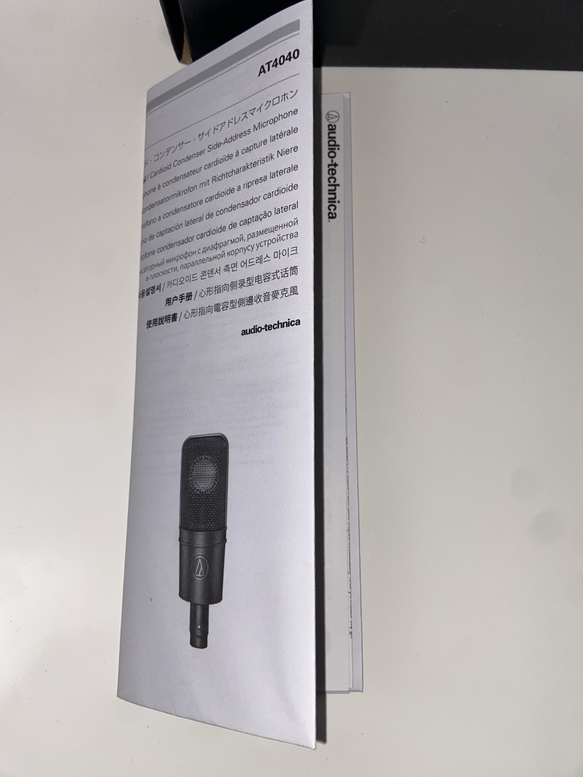 AT4040 Large-Diaphragm Cardioid Condenser Recording Microphone Audio Gear US