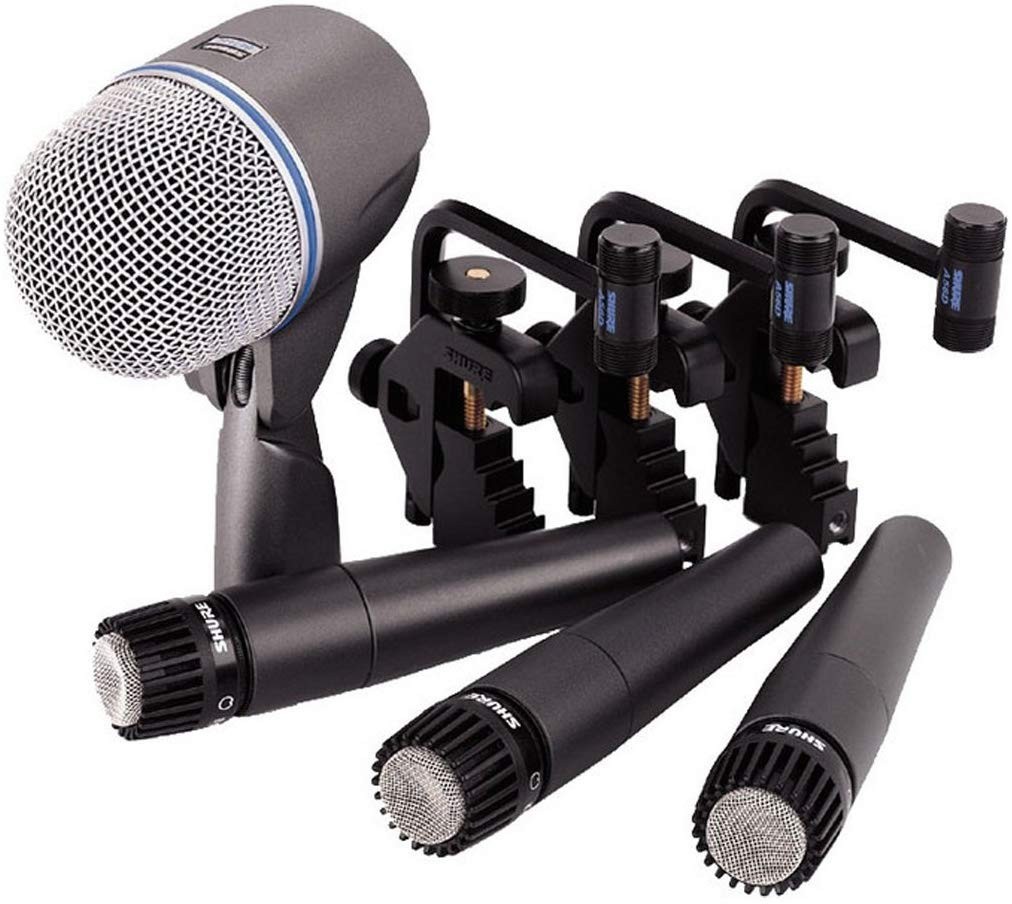 Shure DMK57-52 Wired Drum Dynamic Microphone Kit UPC