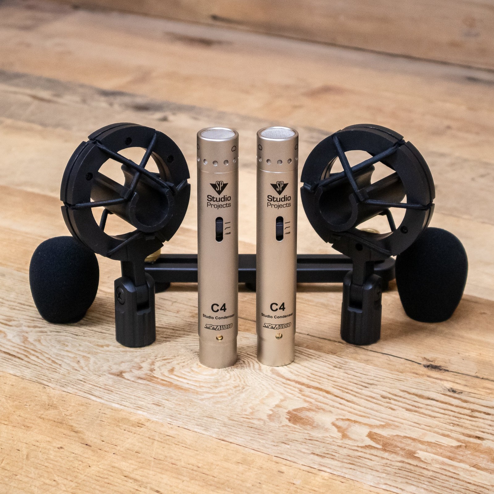 Studio Projects C4 (C-4) Condenser Microphones, Stereo PairU284308