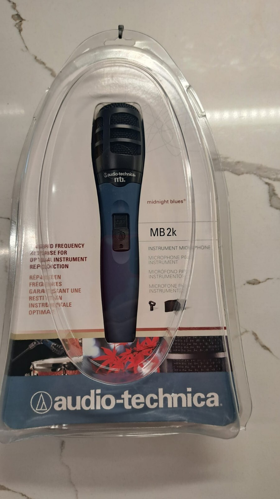 Micrófono SONIDERO… MB 2K/C INSTRUMENT MICROPHONE MIDNIGHT BLUES