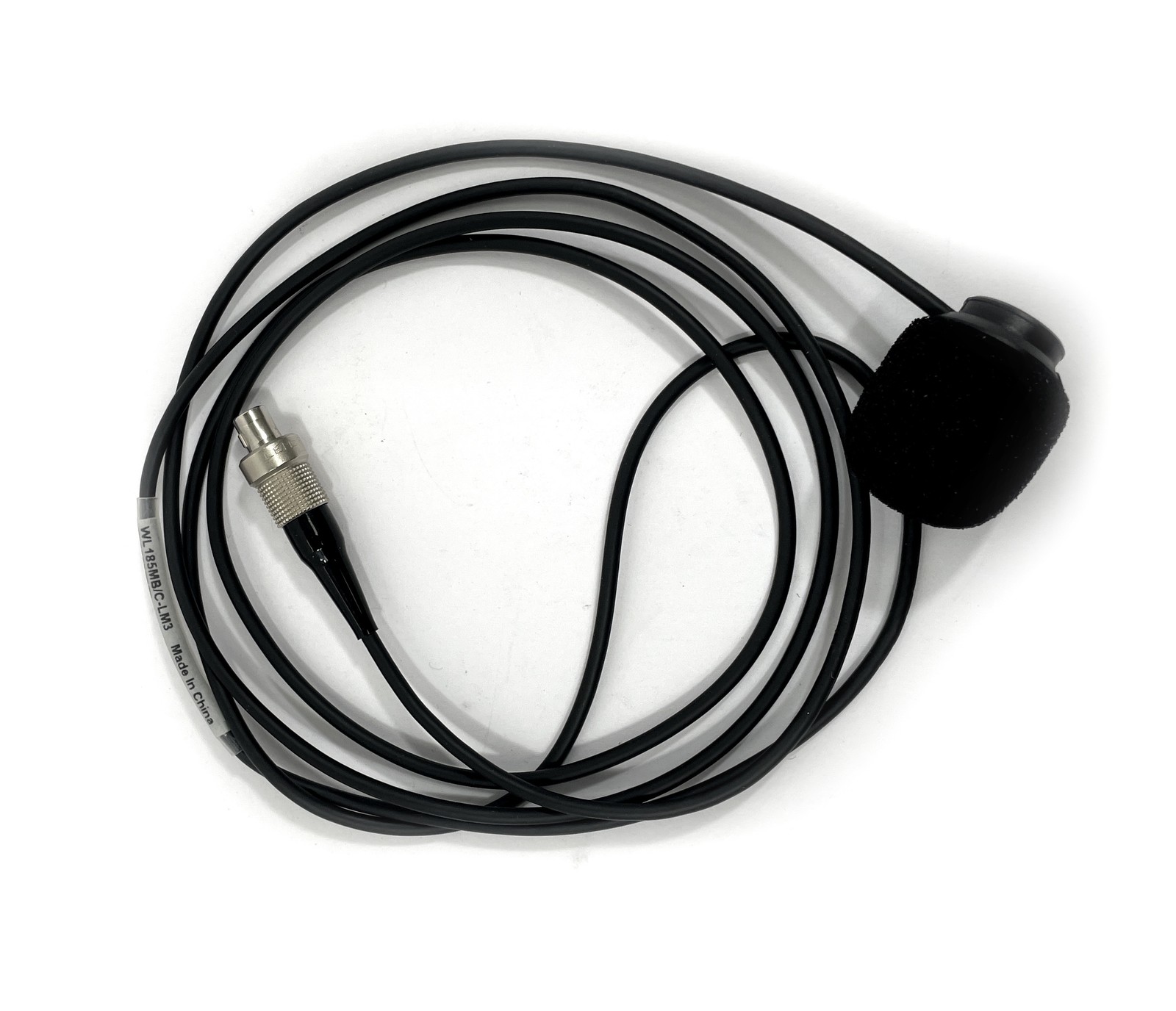 NEW OPEN-BOX Shure WL185MB/L-LM3 Cardioid Lavalier Mic w/ Soft Case