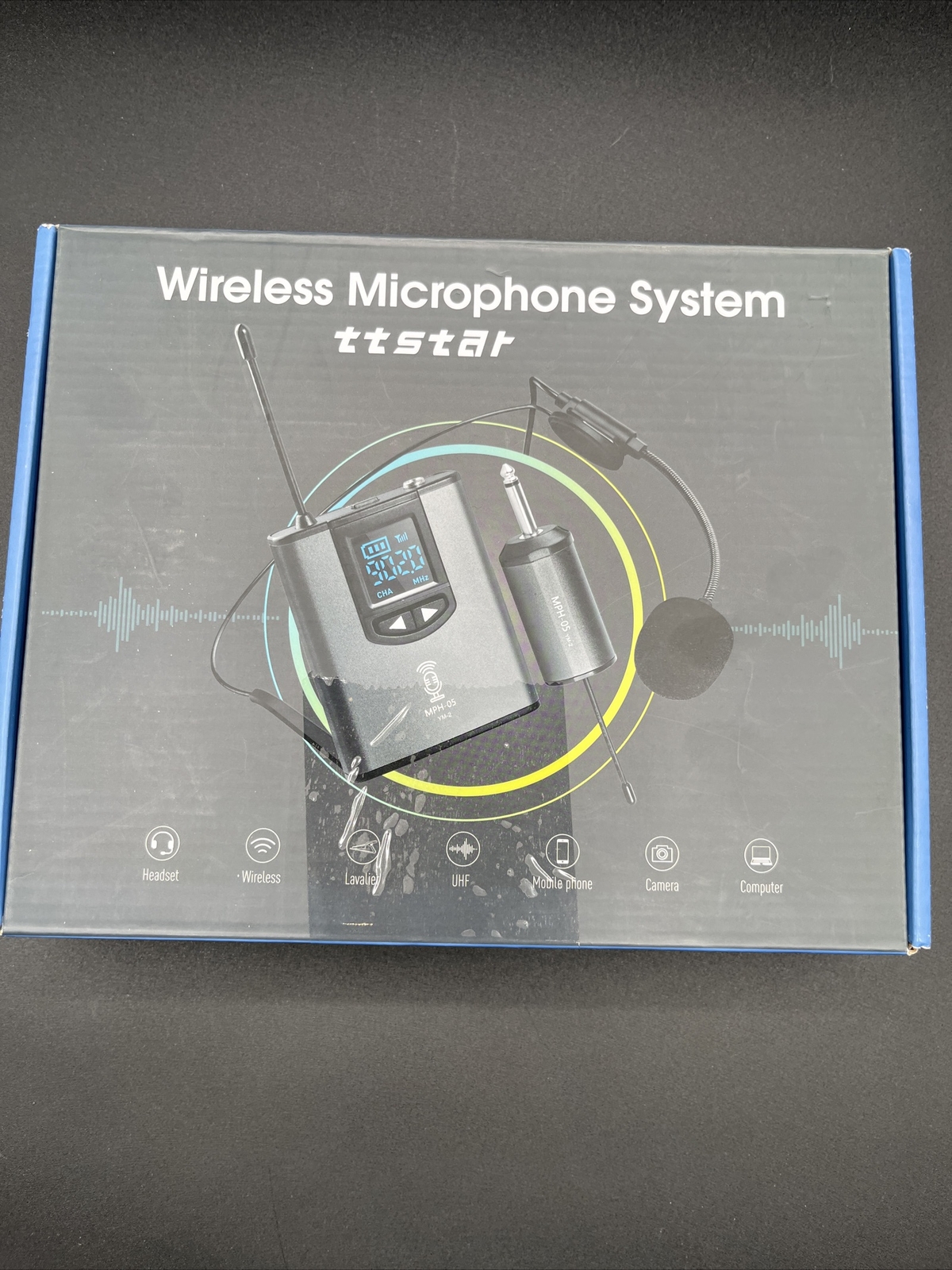 Wireless Headset MPH-05 YM-2 Lavalier Microphone System