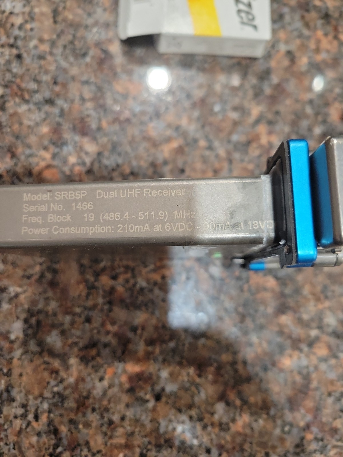 Lectrosonics SRB5P Dual UHF Wireless Receiver Block 19 (486.4-511.9MHz)