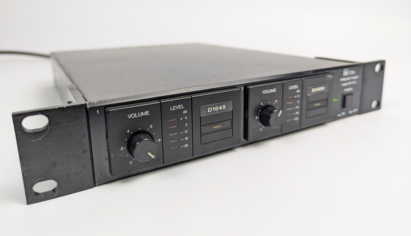 TOA WT -770 Wireless Tuner Microphone Base Unit