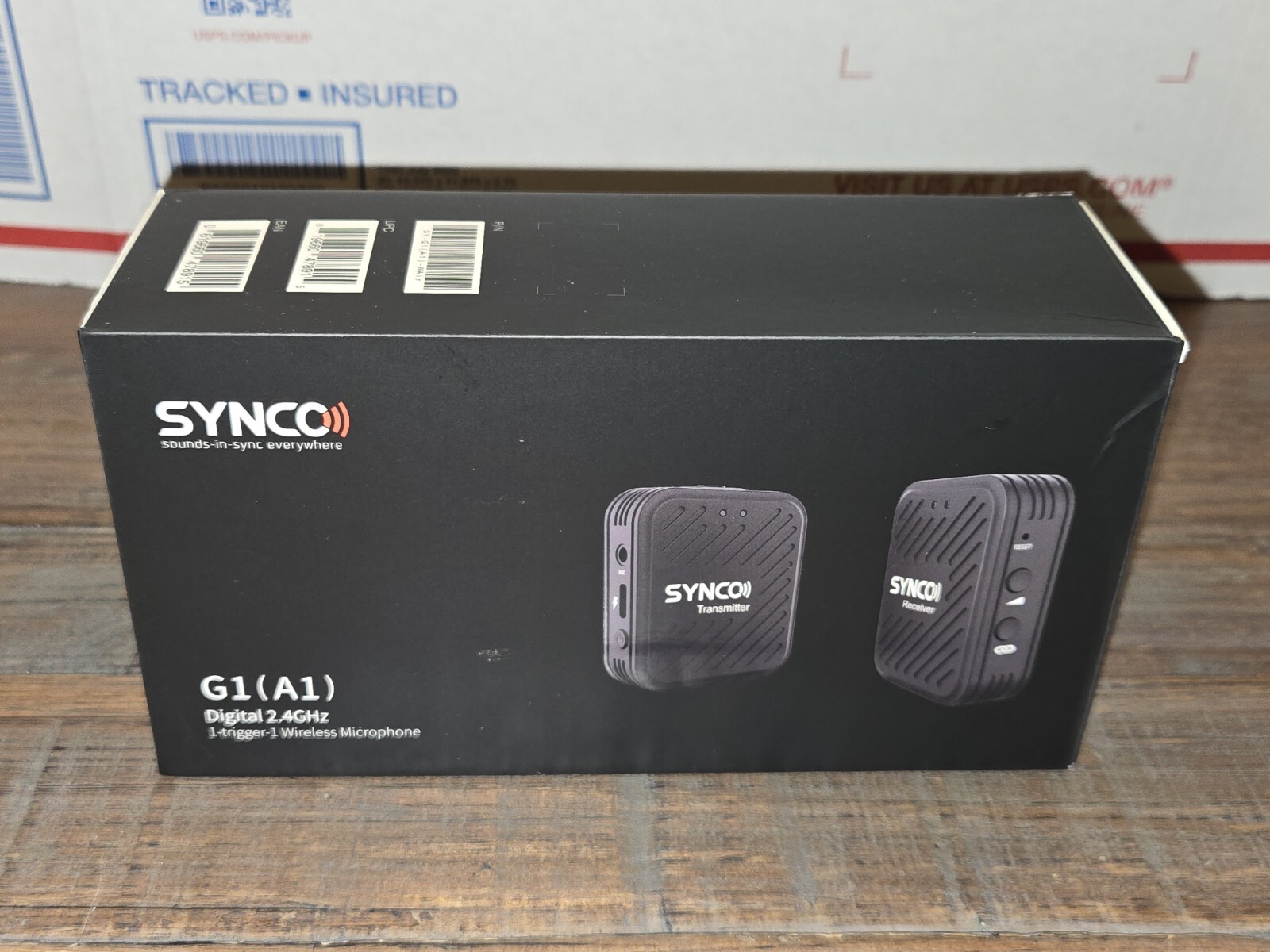 New! Synco WAir-G1-A1 2.4 GHz Ultracompact Digital Wireless Microphone System