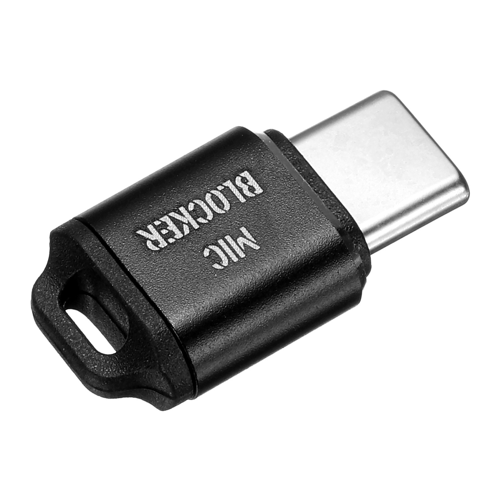Microphone Blocker, USB Type C Audio Blocker, Black