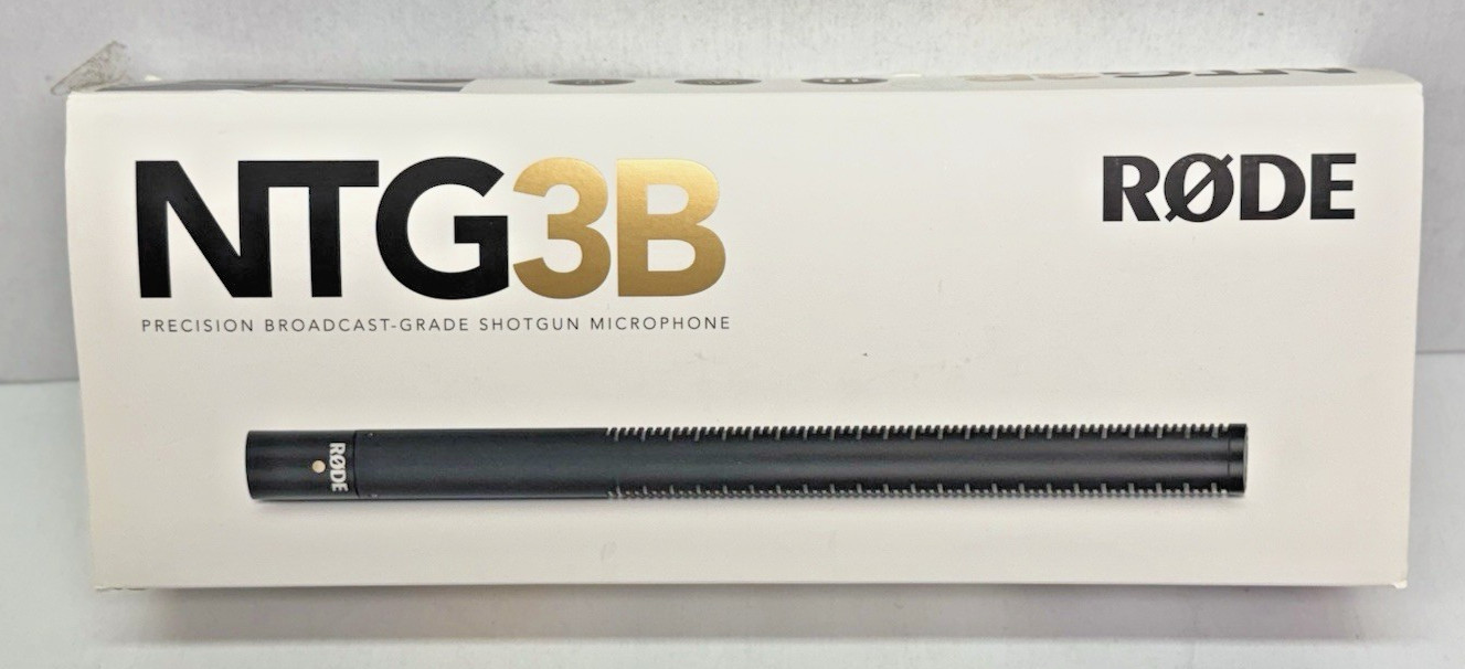 Rode NTG3B Precision Broadcast-Grade Shotgun Microphone