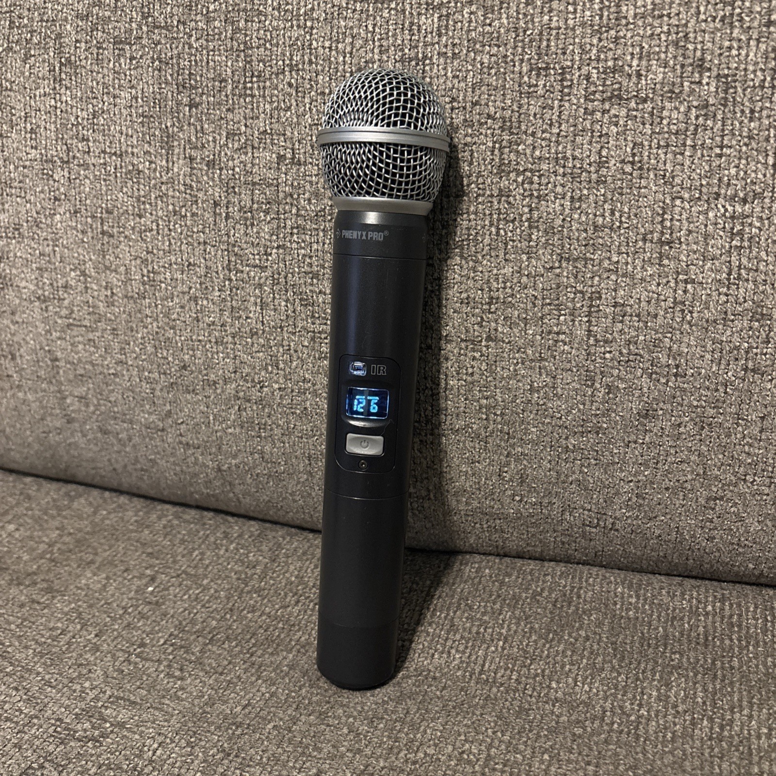Phenyx Pro Professional Wireless Microphone, UHF Dynamic Mic Metal Cordless READ