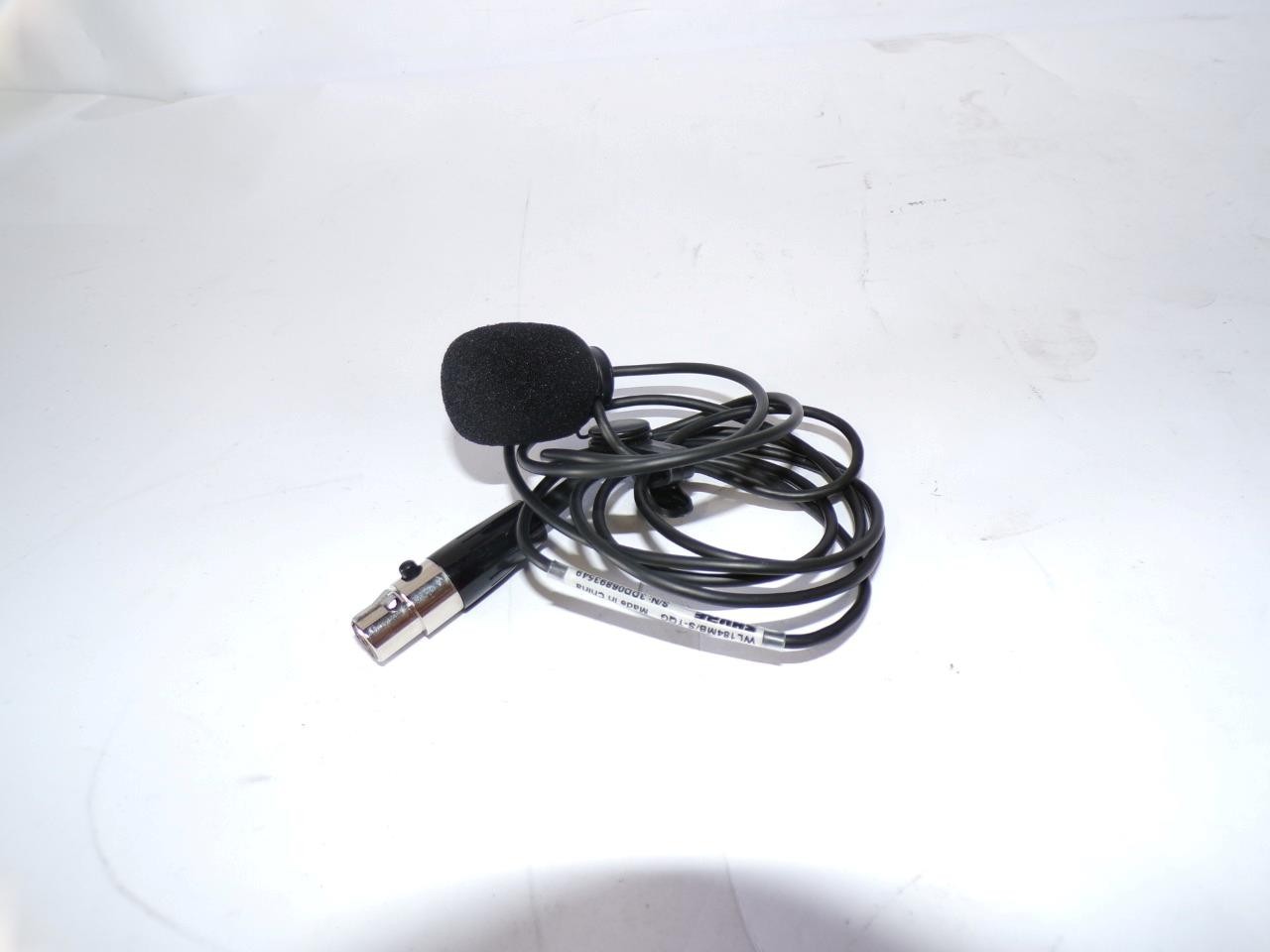 Shure WL184 Lavalier Lapel Microphone TA4F 4-Pin TQG Supercardioid (B4197)