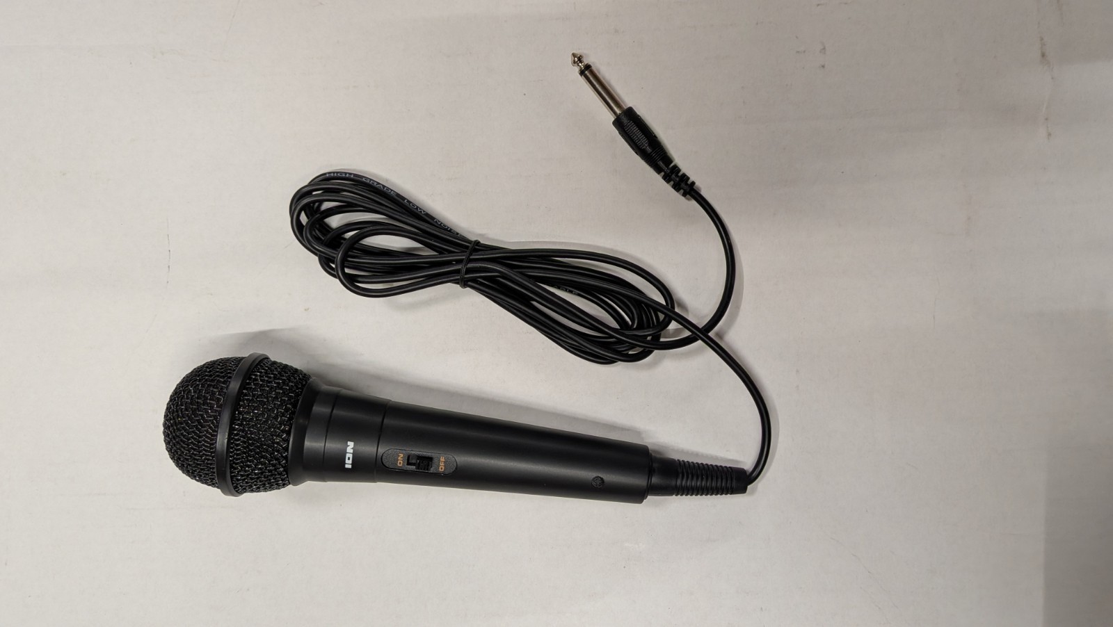 Genuine ION Audio Corded Speaker Microphone for Select ION Speakers 1/4 IN New