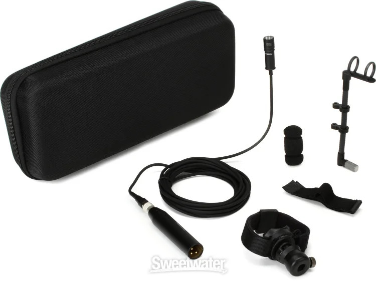 Audio-Technica ATM350W Cardioid Condenser Microphone with Woodwind Mounting