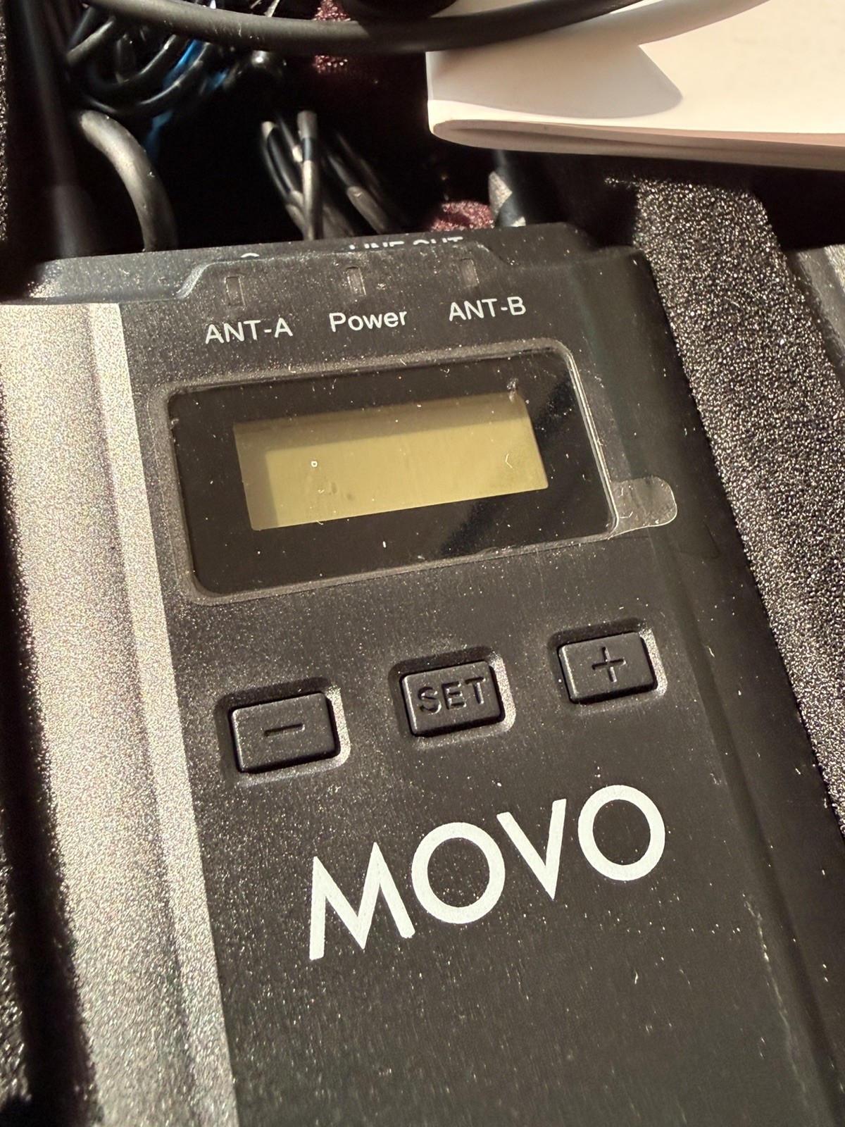 Movo WMX-20-DUO UHF Wireless Lavalier Microphone System with 2 Transmitters NEW