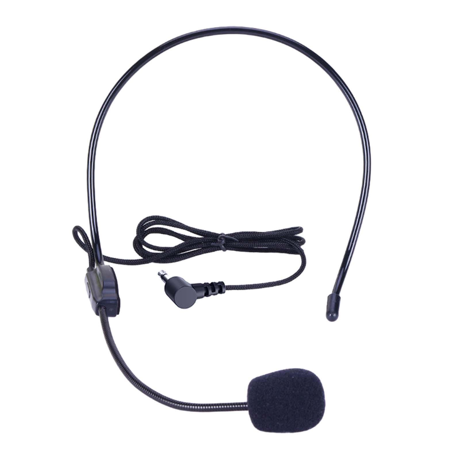 Microphone Headset Professional Headband Head Mounted Multi Use Head Wear Mic
