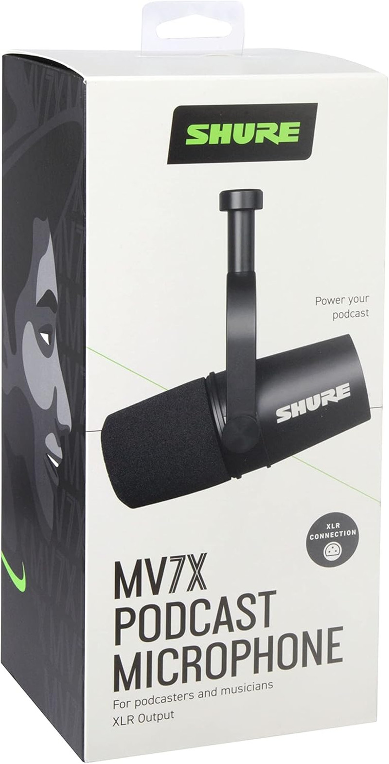 MV7X XLR Dynamic Microphone – Voice-Isolating Cardioid Mic for Podcasting, Vocal