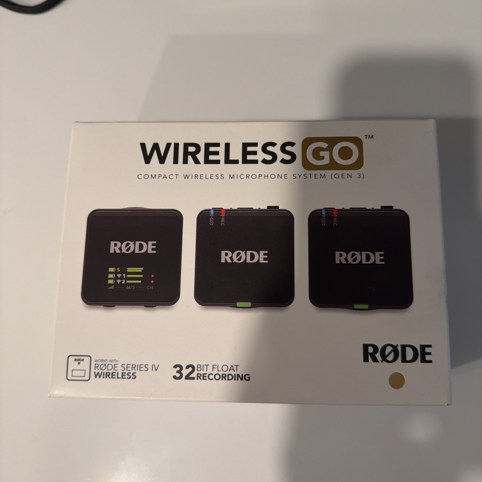 RODE Wireless GO (Gen 3) 2-Person Digital Wireless Microphone System