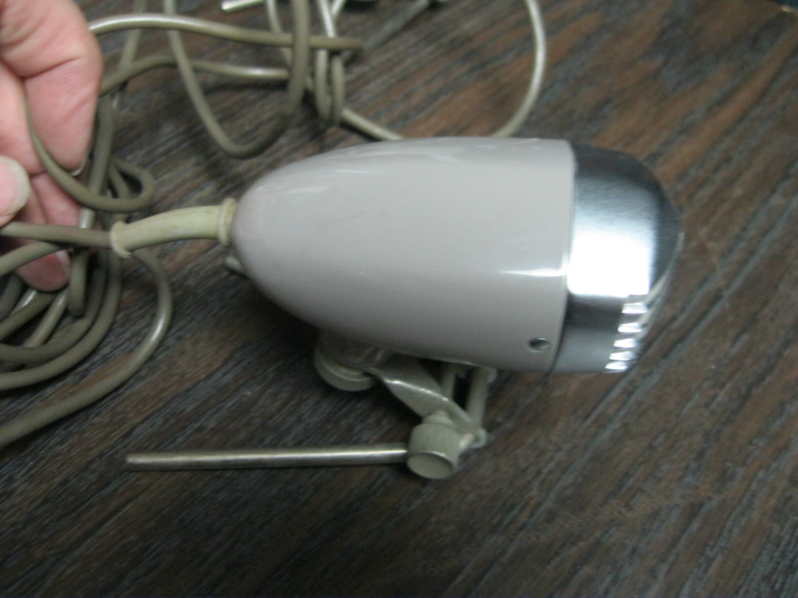 Sony F-3B Microphone with Original Desktop Stand USED not tested missing label