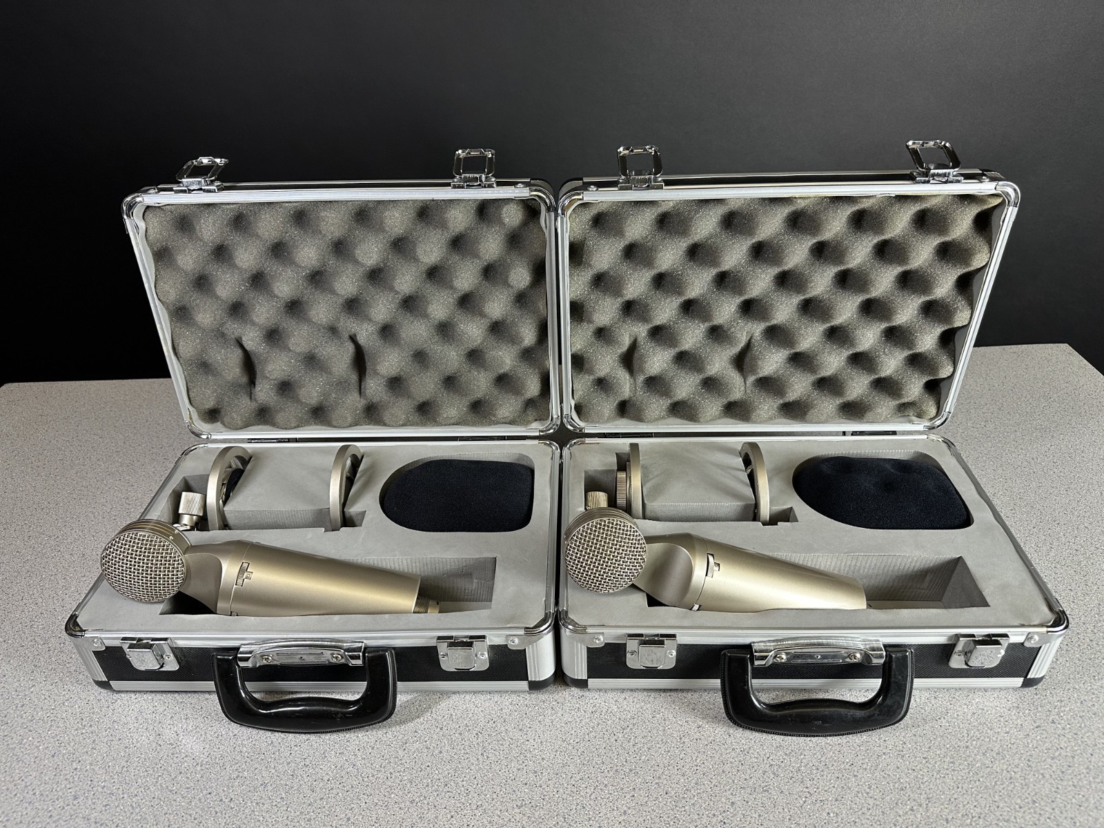 Studio Projects CS5 – Multi-Pattern Condenser – Stereo Pair with Flight Cases