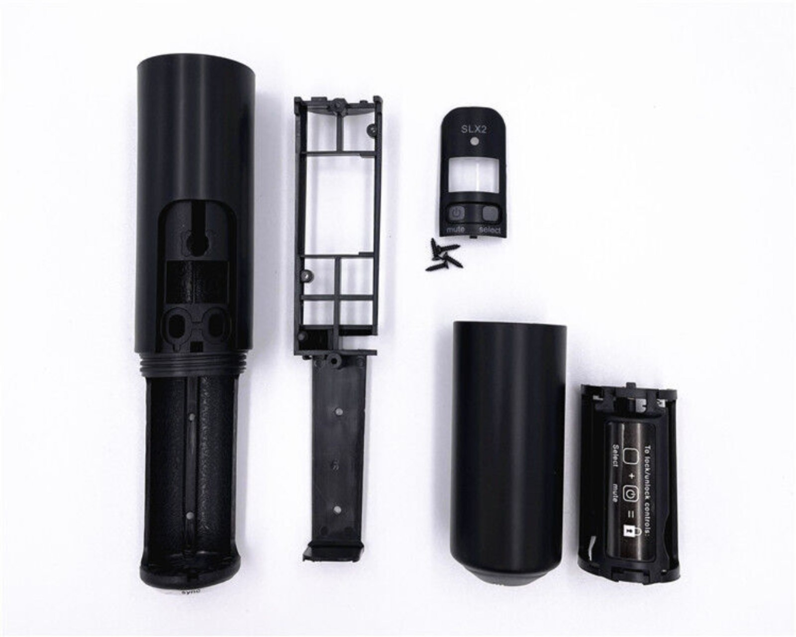 Plastic Handheld Body for Shure SLX2 – Repair Part for Broken MIC Shell Housing