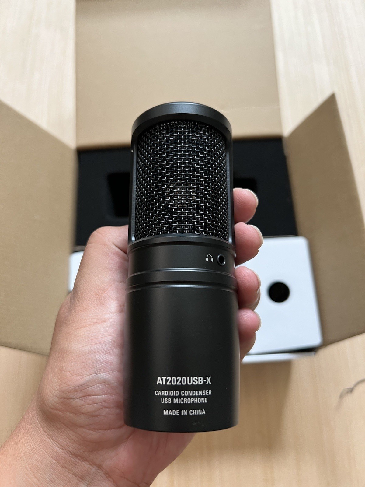 Audio-Technica AT2020USB-X USB Condenser Microphone Cardioid Podcast Mic Read