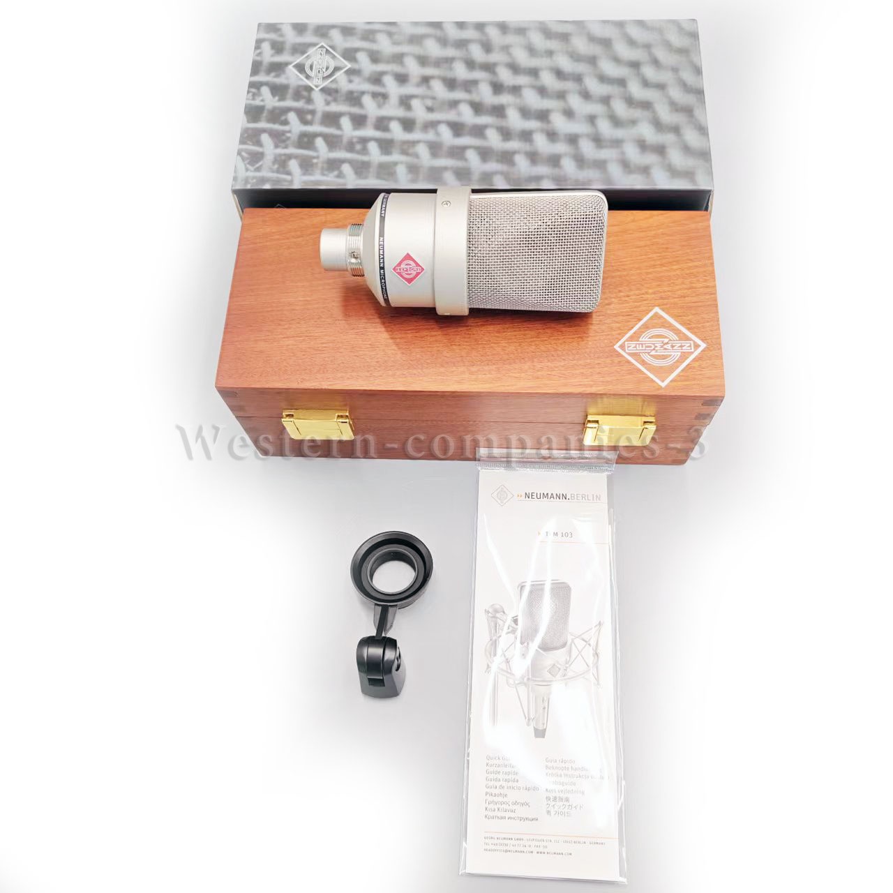 Silver TLM103 Neumann Wired Condenser Microphone Matte US STOCK