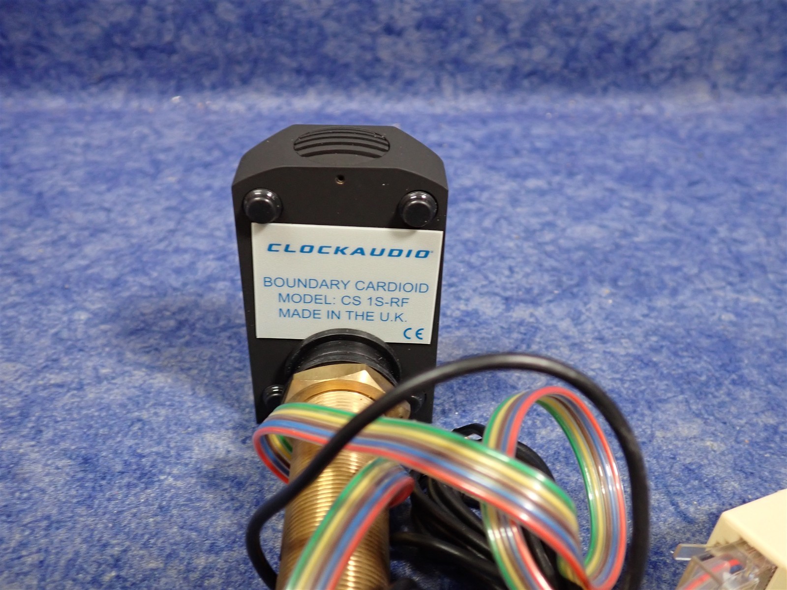 Clockaudio CS 1S-RF 1 Element Boundary Mic Touch sensitive switch Black (G17)