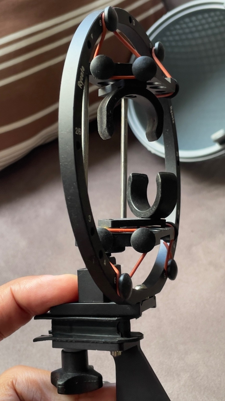 Rycote MS/XY Stereo Extended Ball Windshield Windscreen For Scheops Sennheiser