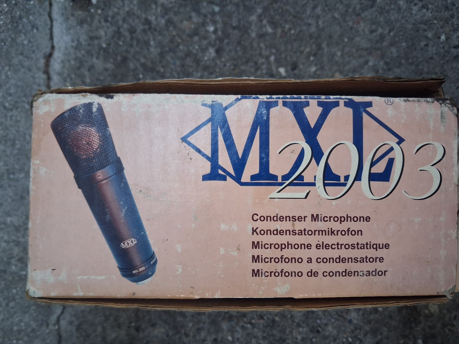 Marsahll Mxl 2003 Condenser Microphone With Mount And Original Box Nice