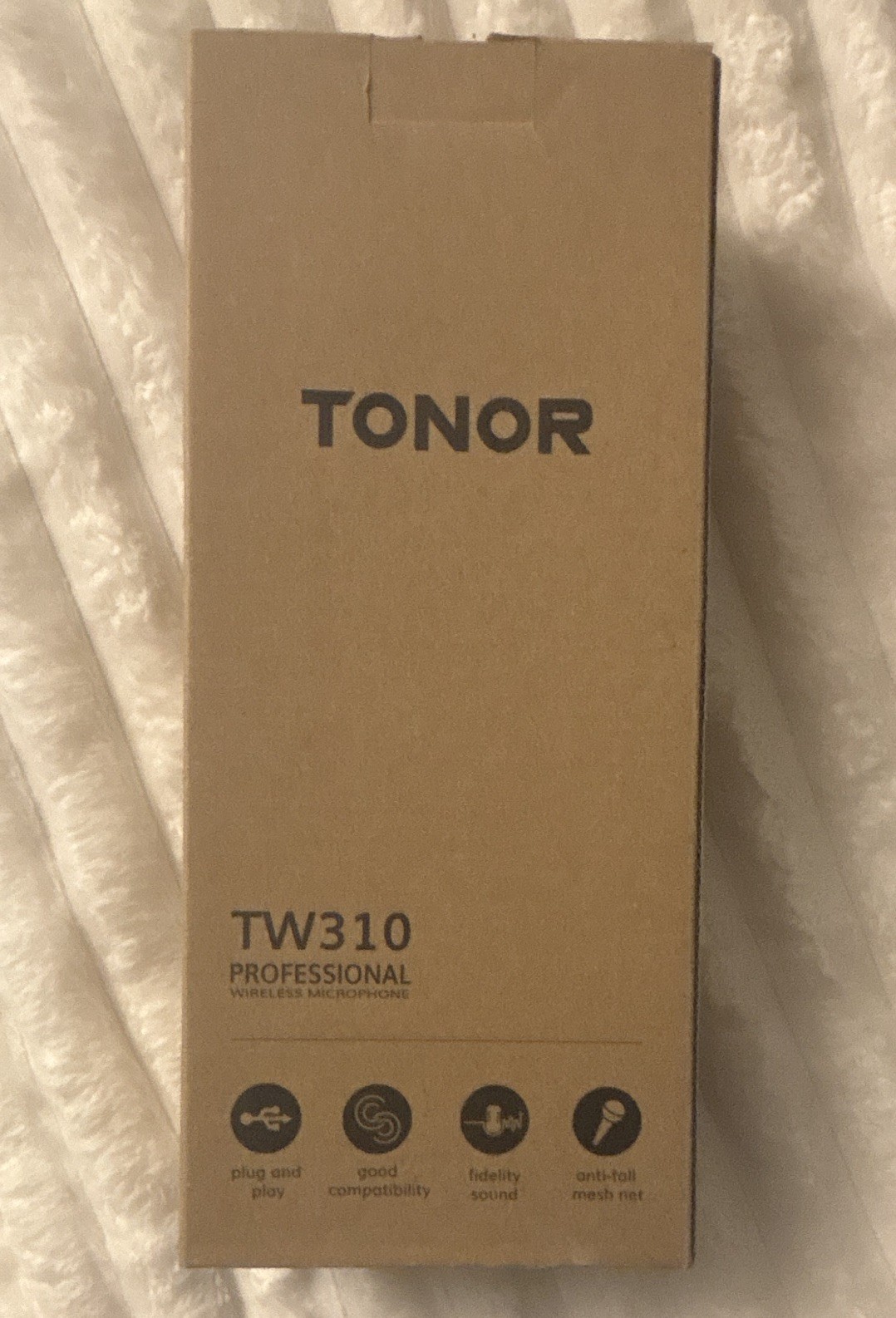 Tonor TW310 Wireless Microphone Plug and Play, Fidelity Sound, Compatibility