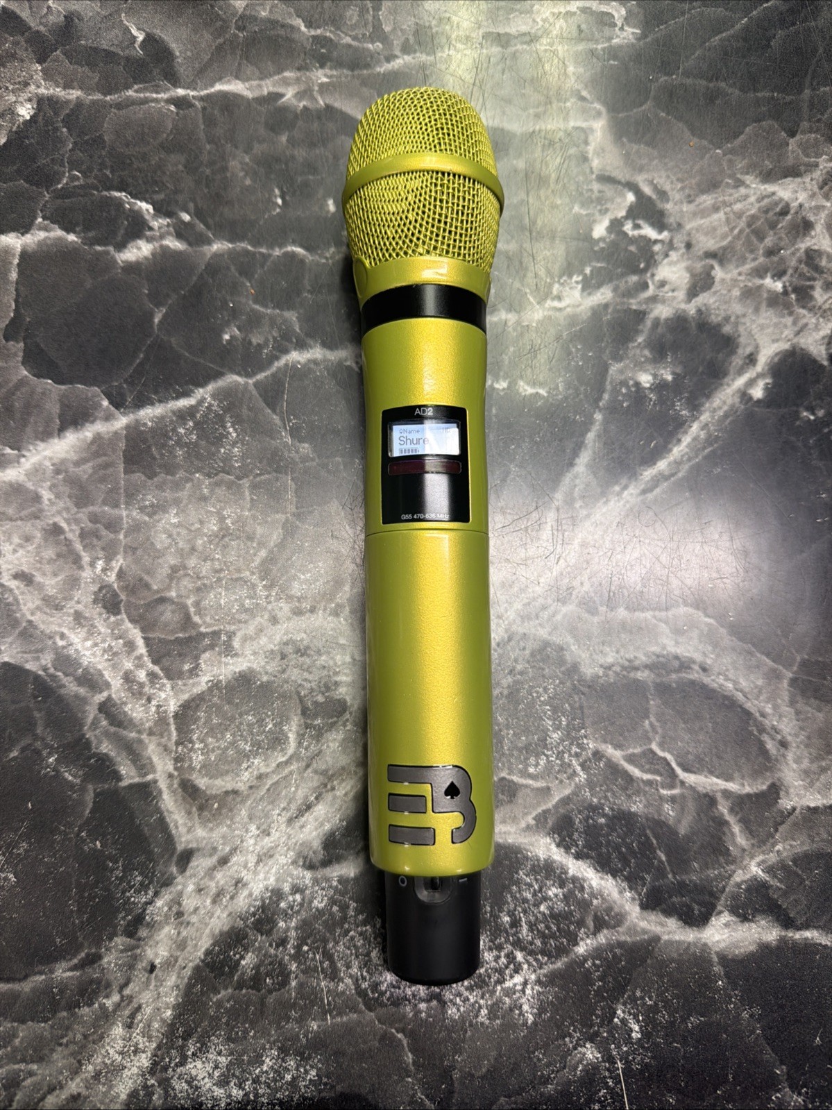 Shure AD2/SM58 Handheld Wireless Microphone Transmitter Freq G55 470 – 636 MHz