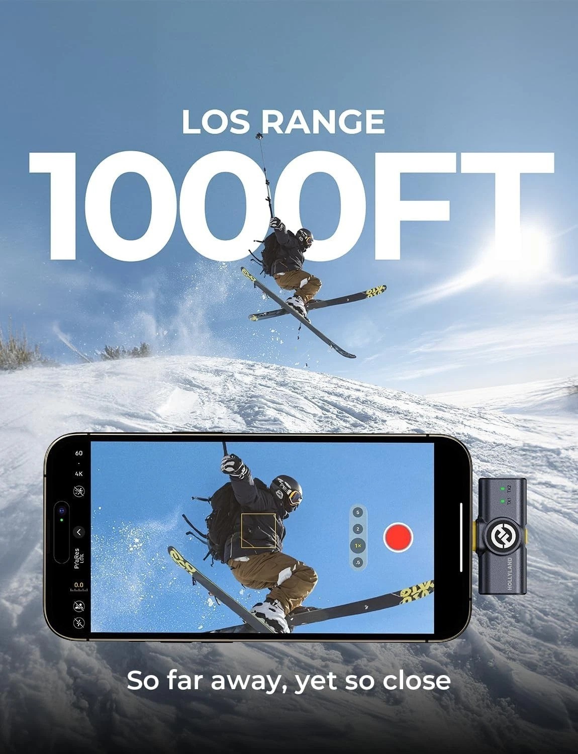 Lark M2 Wireless Microphone for iPhone/Camera/Android/PC, 48kHz/24-bit High F…