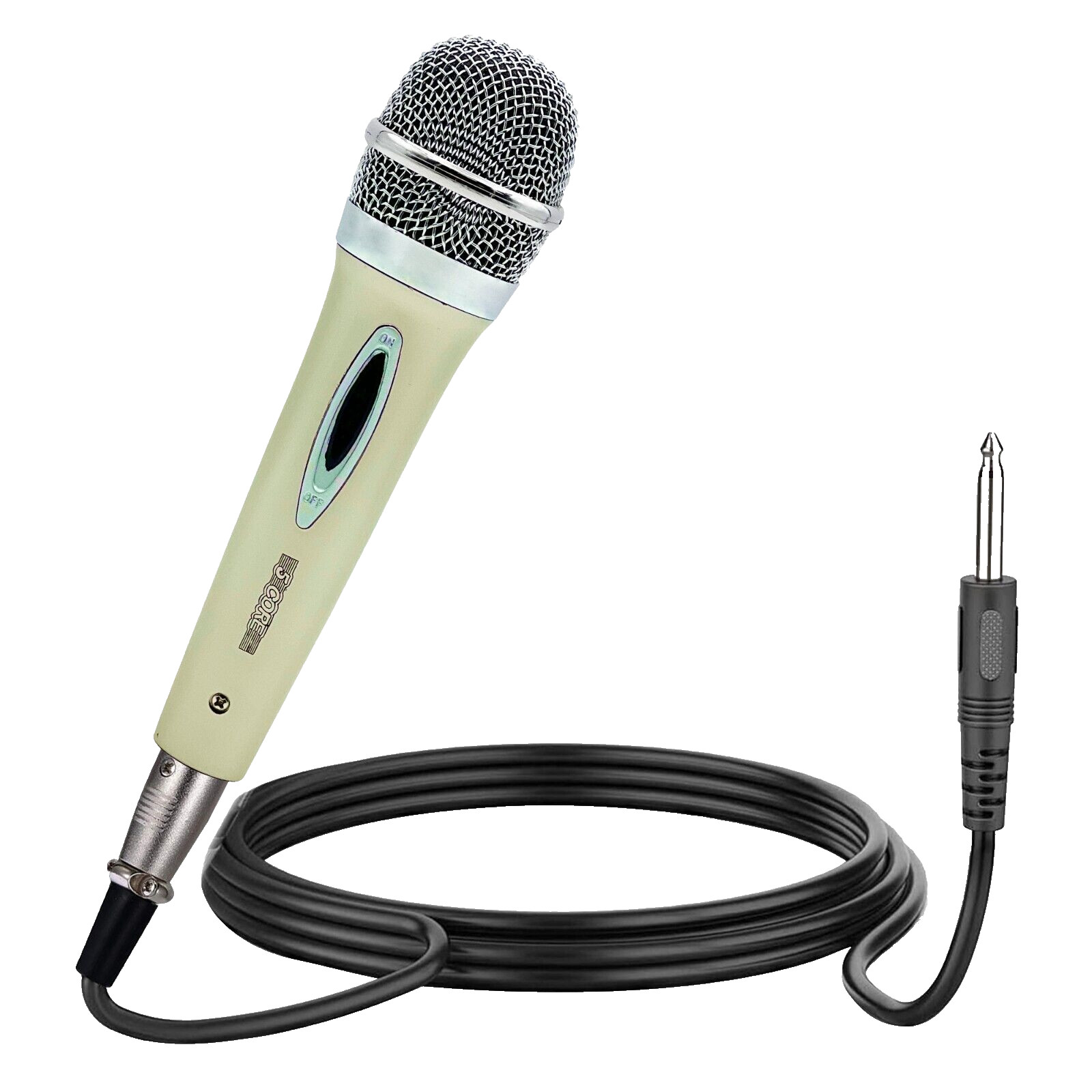 5Core Microphone Pro Microfono Dynamic Mic XLR Audio Cardiod Karaoke Vocal