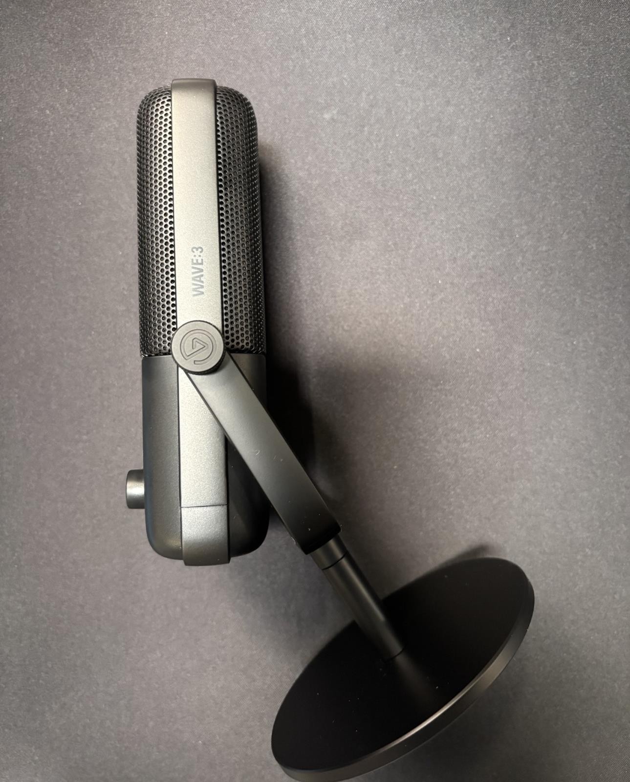 Elgato Wave:3 Wired Cardioid Condenser USB Microphone – Black