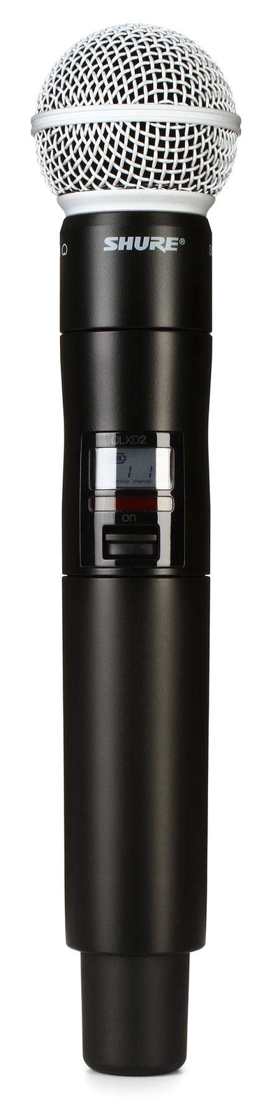 Shure QLXD2/SM58 BAND H50 Handheld Wireless Microphone Transmitter, 534~598 MHz