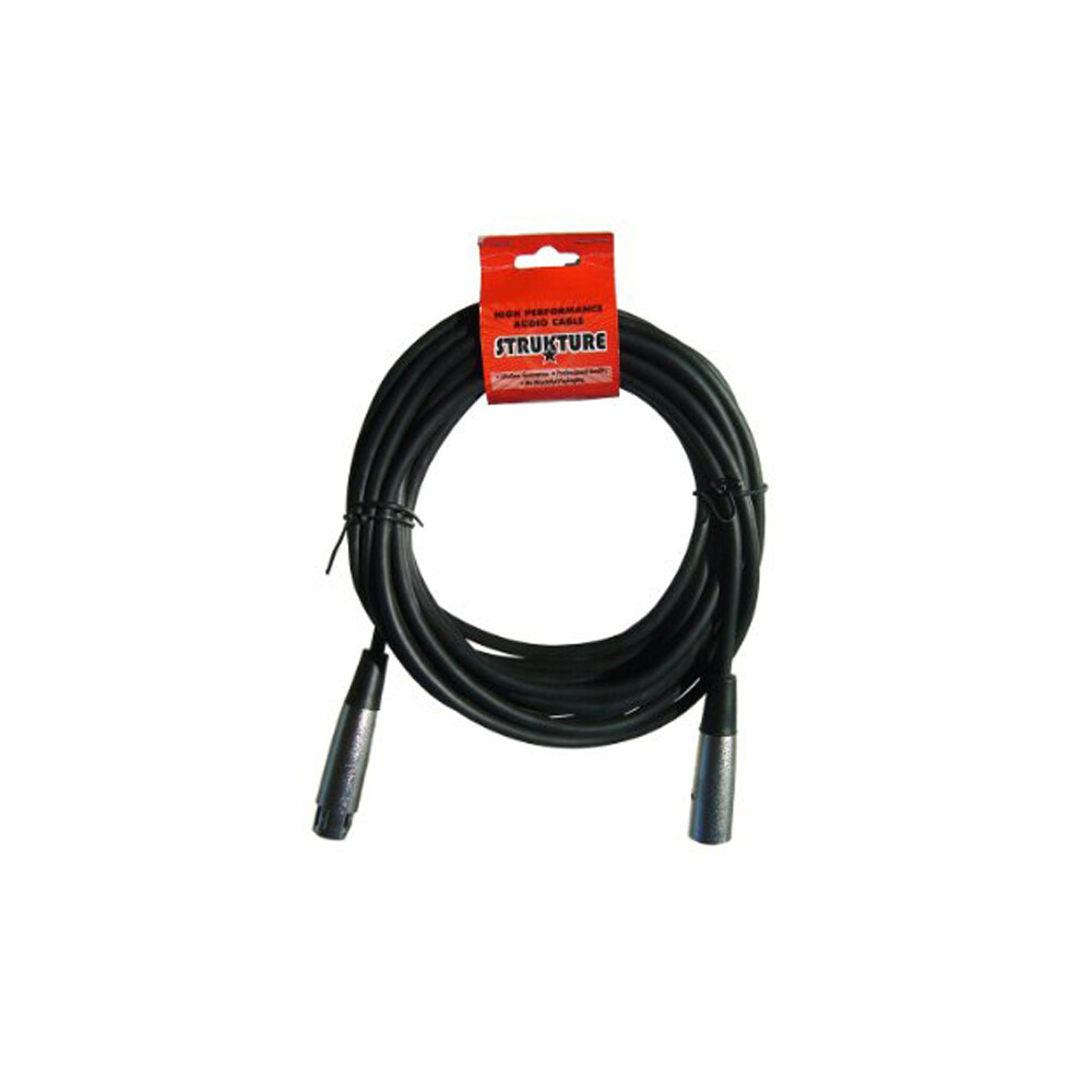 SOLOMON MiCS LoFReQ Dynamic Capture Mic (Black) w/ Mic Stand & XLR Cable