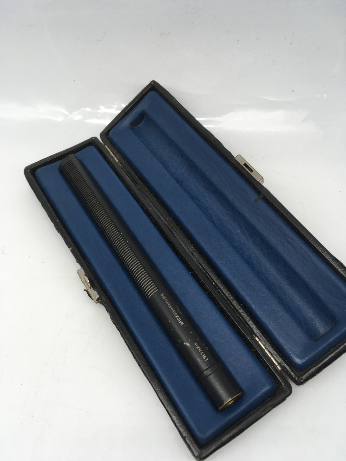 【Tested】 SENNHEISER MKH-416T Shotgun Microphone AB12V w/ Case Vintage Rare