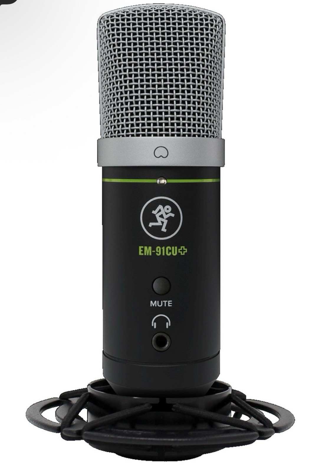 Mackie EM-91CU+ USB Cardioid Condenser Microphone – Black & Gray
