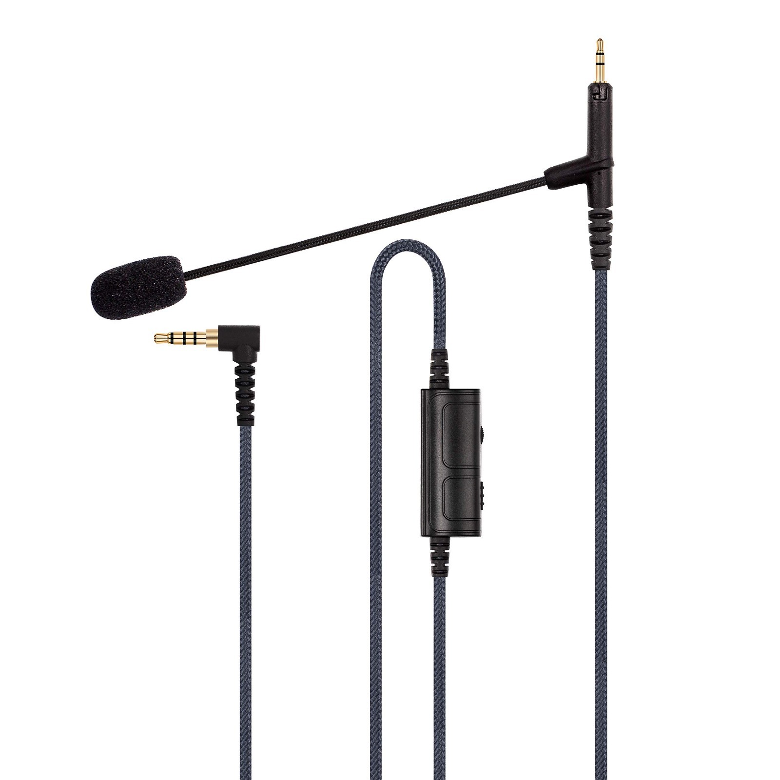 Gaming Boom Microphone with Volume Control for PS4, Xbox One, PC – 150CM Cable,