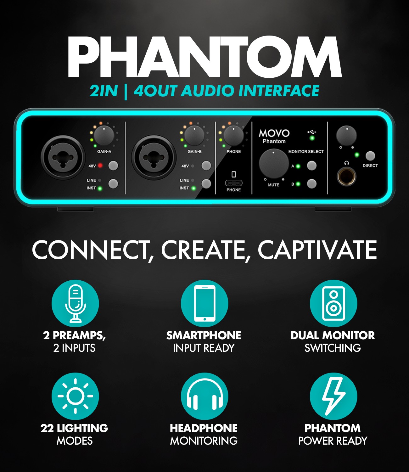 Movo Tabletop Video Podcast Equipment Bundle