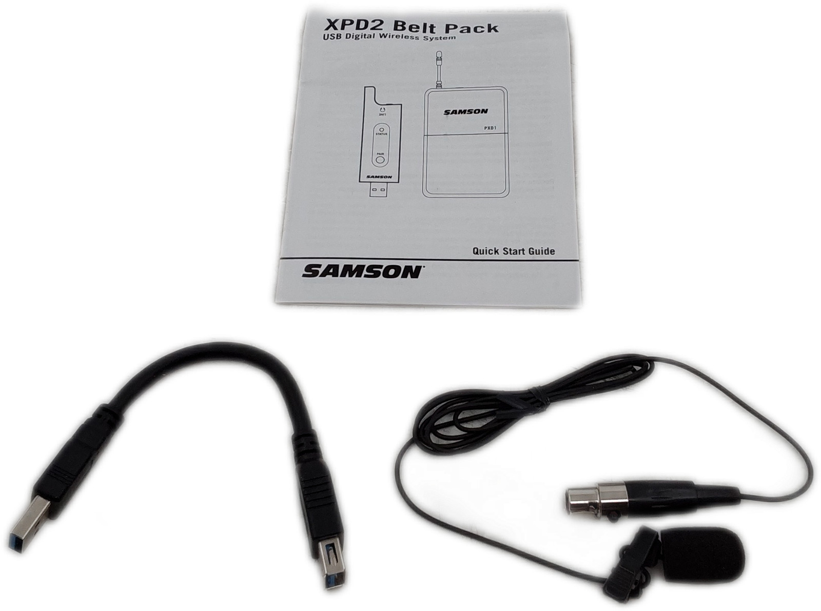 Samson XPD2 Lavalier USB Wireless Mic System
