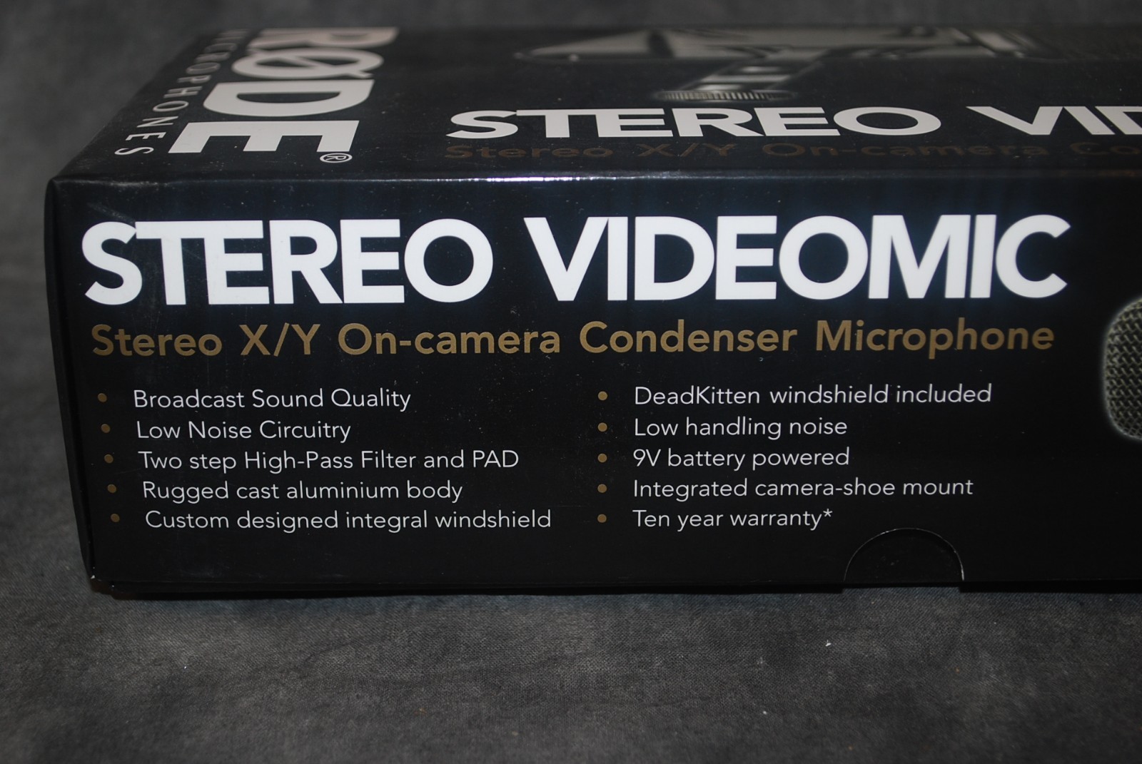 Rode Stereo Video Mic StereoVideoMic SVM New Dealer Microphone DSLR