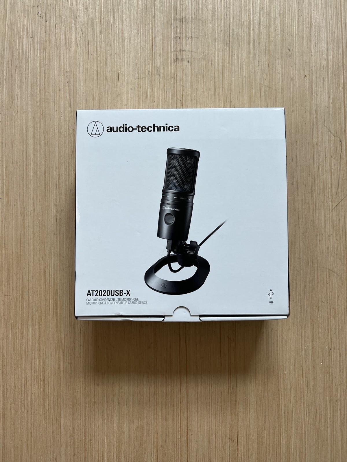 Audio-Technica AT2020USB-X USB Condenser Microphone Cardioid Podcast Mic Read