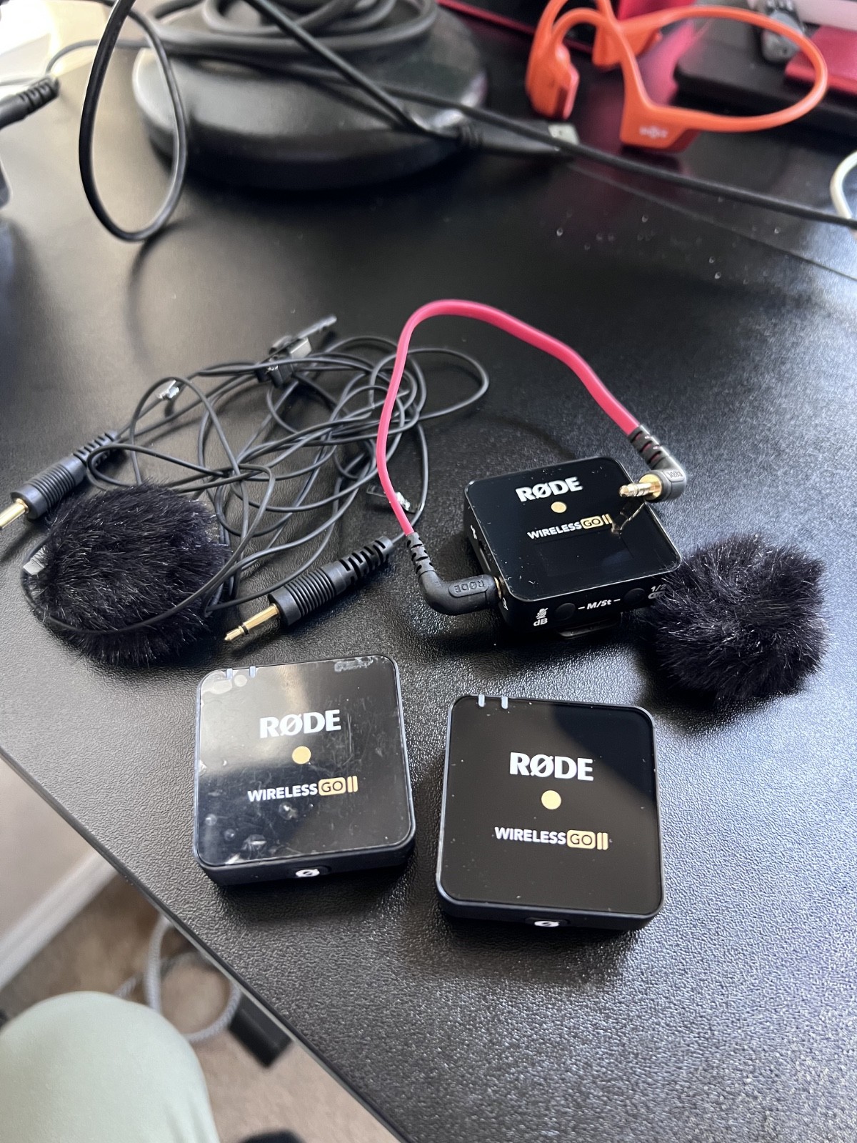 Rode Wireless II Go – Full Kit! – With custom case Excellent Condition