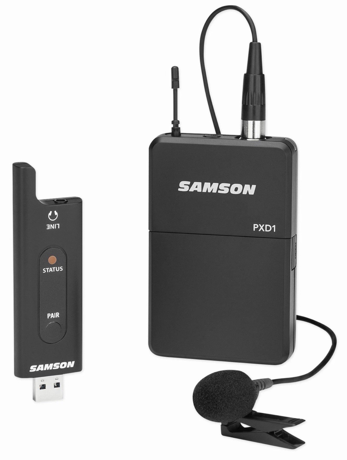 SAMSON XPD2 Digital Lavalier Stage Microphone For Broadcasting, Streaming