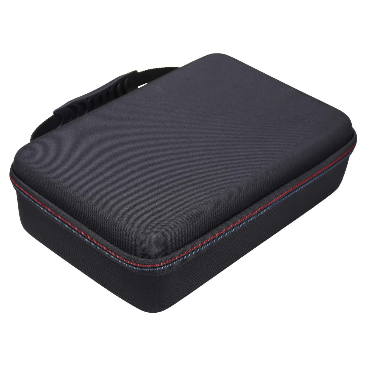 Mchoi Hard Portable Case for Brother P-Touch Label One Size, Black and Orange